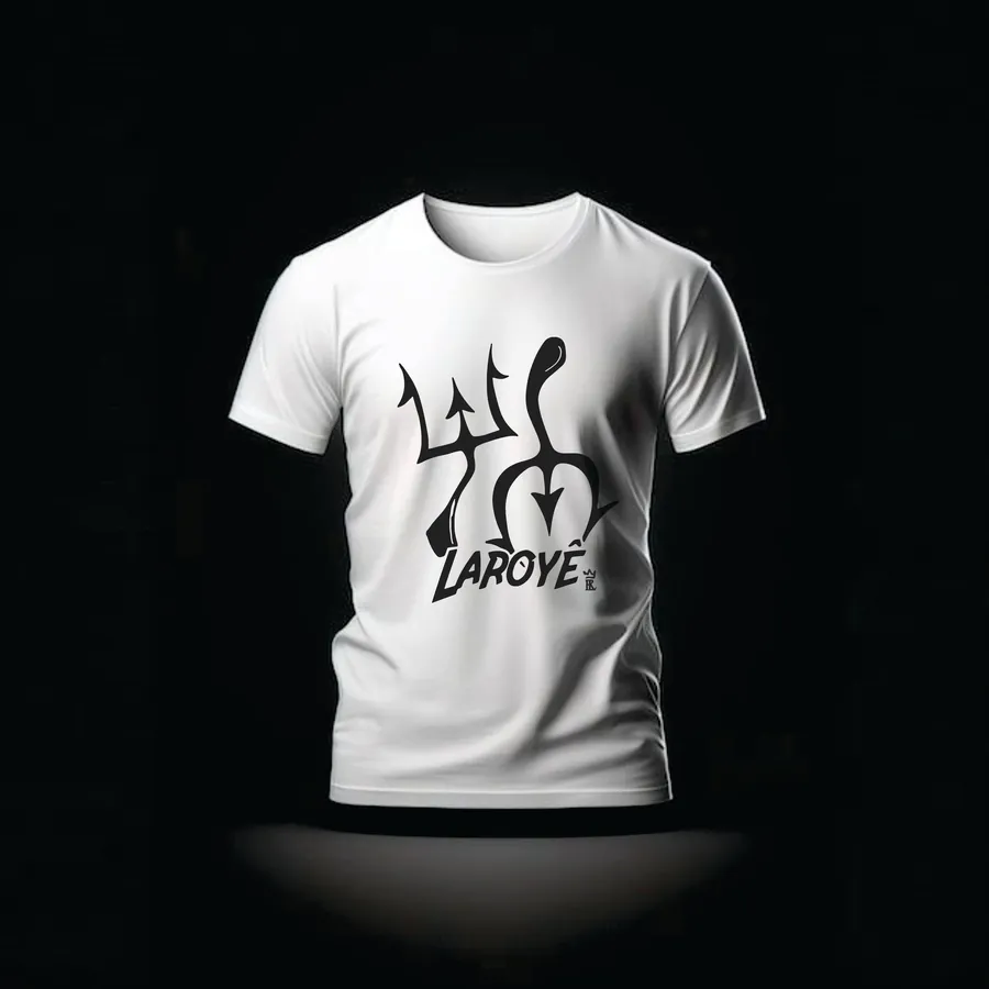 Camiseta Laroyê — Ponto de Exu — Rei 7 da Lira